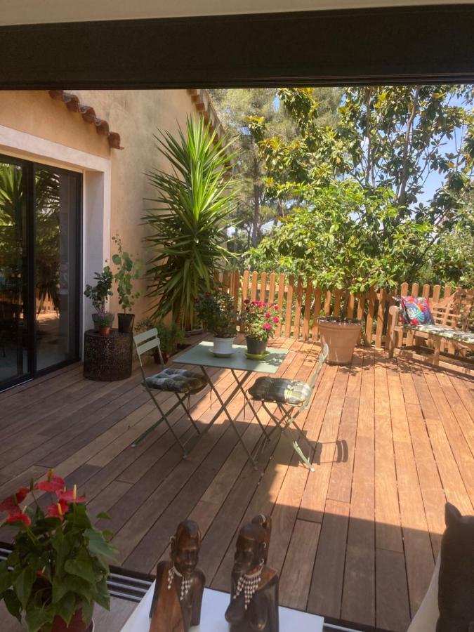 Maison De Charme Avec Piscine Et Jacuzzi Dans Cadre Exceptionnel Proche Marseille Les Pennes Mirabeau Bagian luar foto
